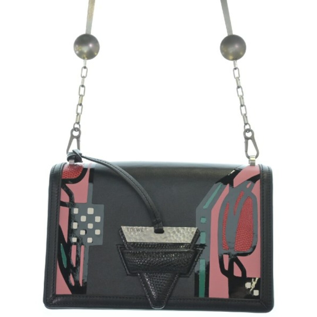 LOEWE ロエベ ショルダーバッグ - 黒 【古着】 LOEWE ロエベ ショルダーバッグ - 黒 【古着】