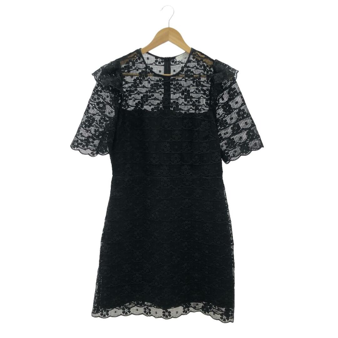Sandro - 美品 サンドロ sandro 総レースワンピース レディース