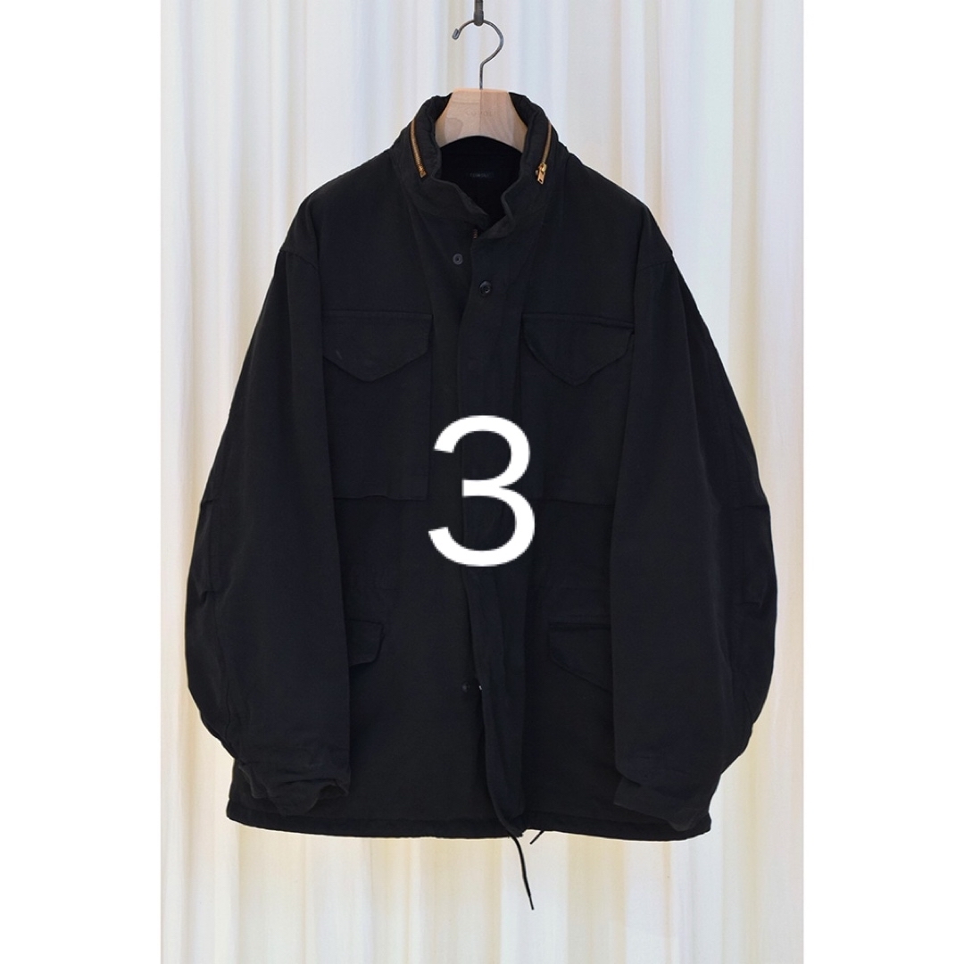 COMOLI - comoli 製品染 M65 jacket 3の通販 by sea's shop COMOLI - comoli 製品染 M65 jacket 3の通販 by sea's shop