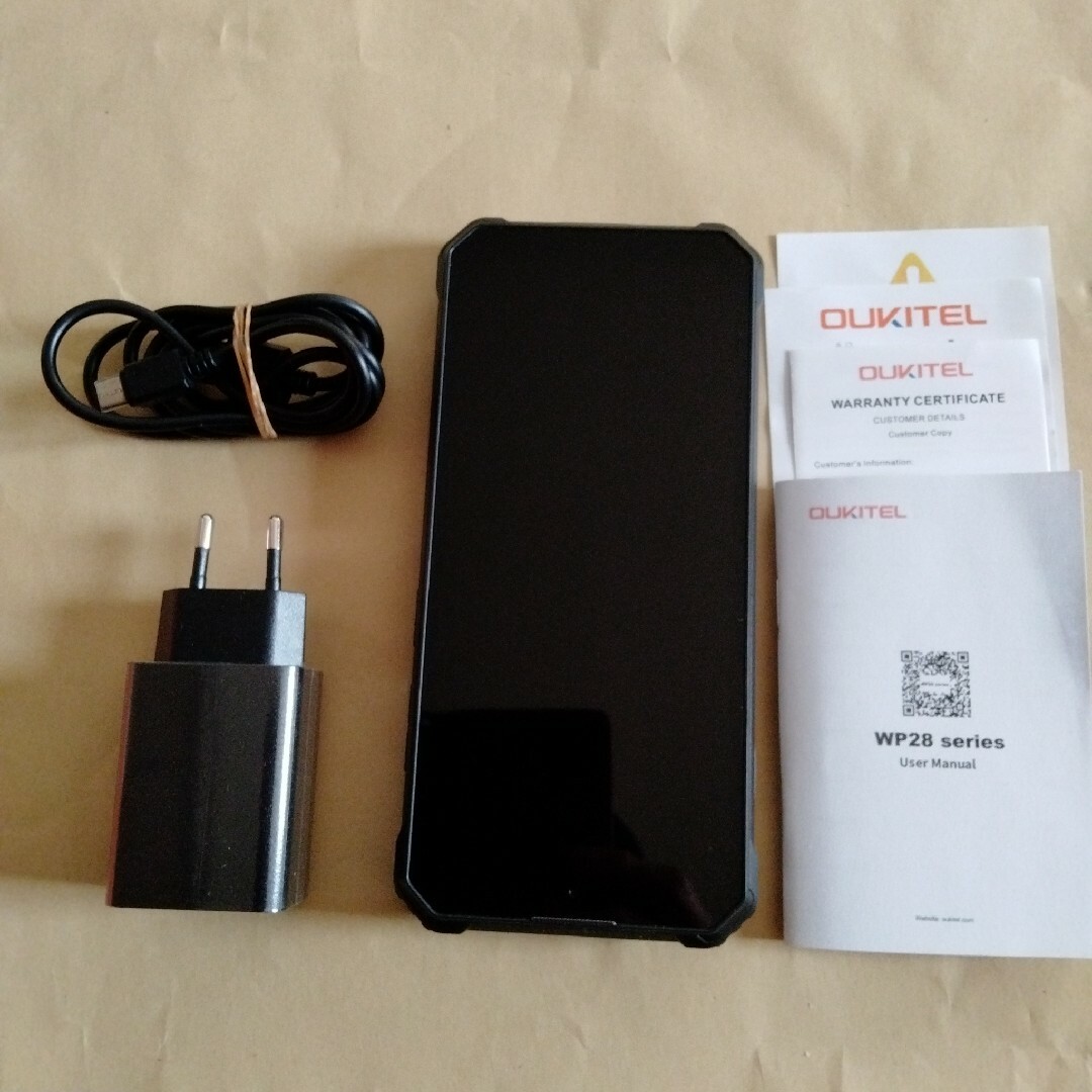 OUKITEL スマートフォン 本体 充電器付き WP28E 大容量 OUKITEL スマートフォン 本体 充電器付き WP28E 大容量