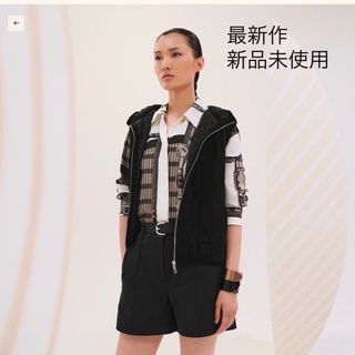 HERMES - 新品エルメス ダウンベスト黒 36の通販 by Victoria 's HERMES - 新品エルメス ダウンベスト黒 36の通販 by Victoria 's