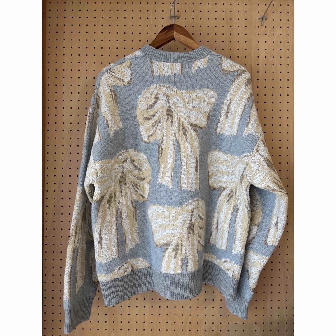 Acne Studios ジャカード プリント クルーネック セーター 新品 Acne Studios ジャカード プリント クルーネック セーター 新品