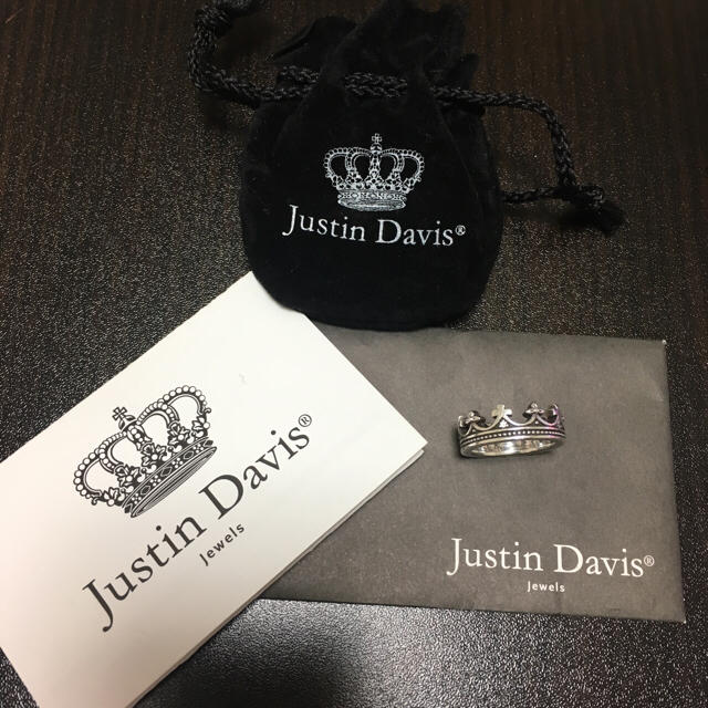 Justin Davis(ジャスティンデイビス)のJustin Davis®︎ AMERIAリング クリア レディースのアクセサリー(リング(指輪))の商品写真