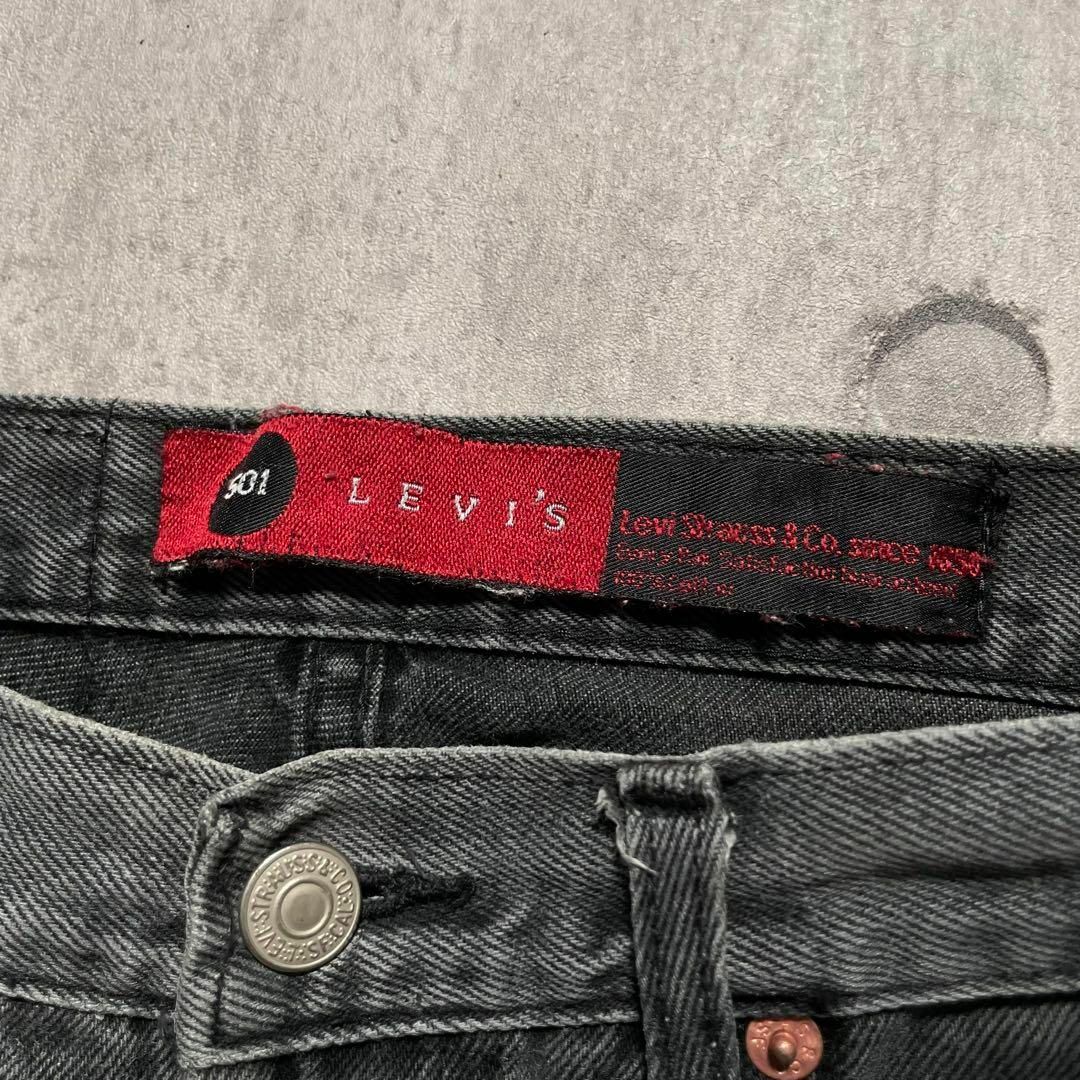 USA製 90s Levi's 501 ブラックデニムパンツ y2k アーカイブ USA製 90s Levi's 501 ブラックデニムパンツ y2k アーカイブ