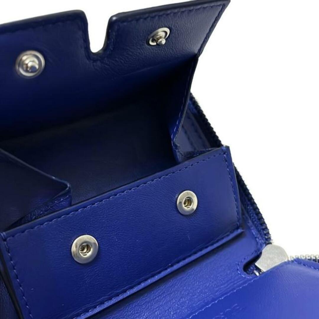 Burberry(バーバリー) 2つ折り財布 - ブルー×オレンジ×マルチ Burberry(バーバリー) 2つ折り財布 - ブルー×オレンジ×マルチ