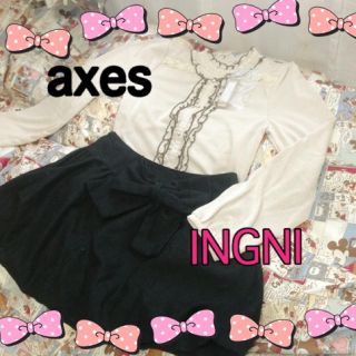 アクシーズファム(axes femme)のドッキングワンピ風♡コーデセット(セット/コーデ)