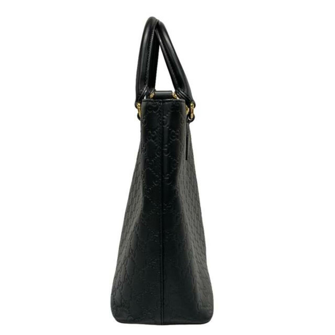 GUCCI(グッチ) ハンドバッグ - 428227 黒 レザー GUCCI(グッチ) ハンドバッグ - 428227 黒 レザー