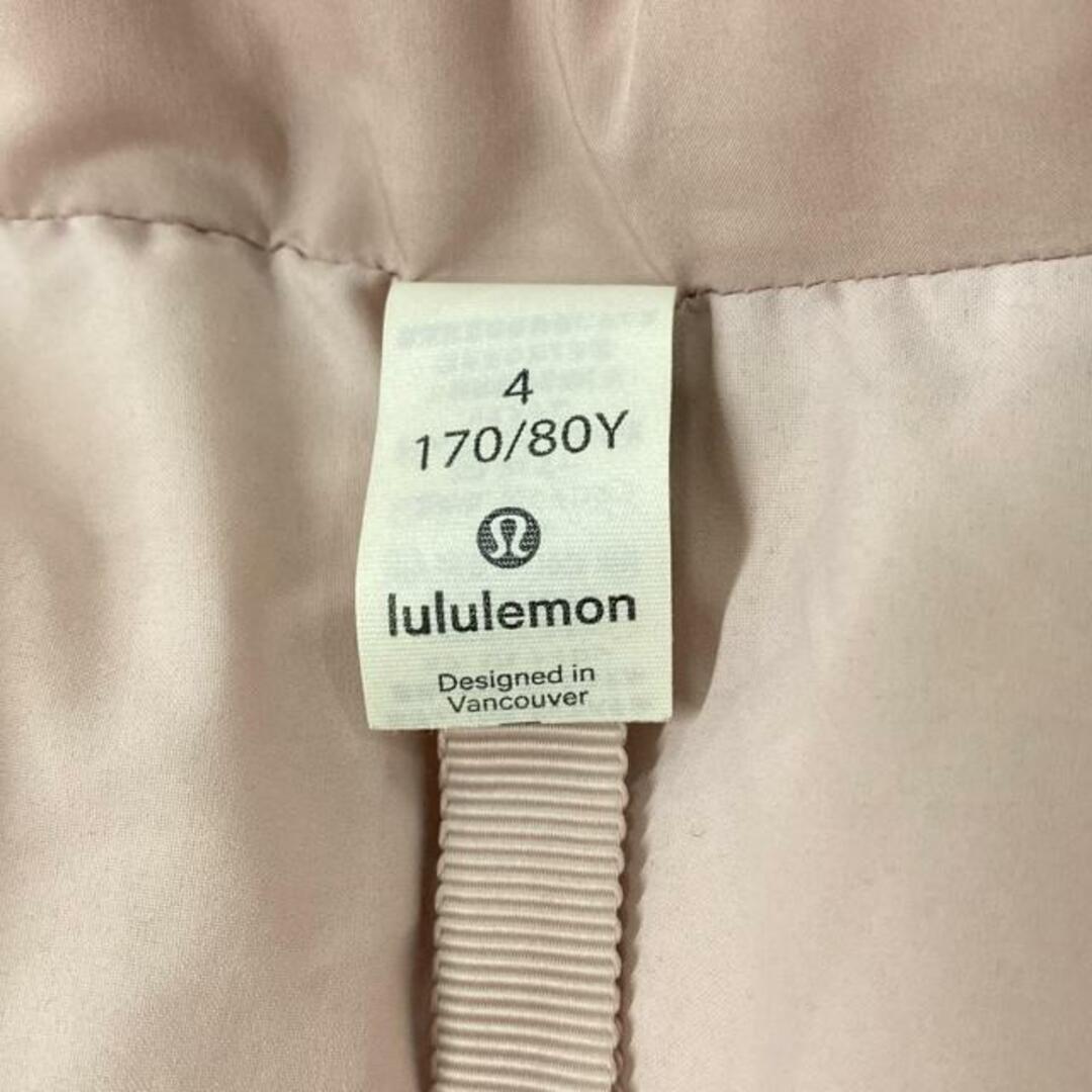 lululemon(ルルレモン) ダウンジャケット サイズ4 XL レディース lululemon(ルルレモン) ダウンジャケット サイズ4 XL レディース