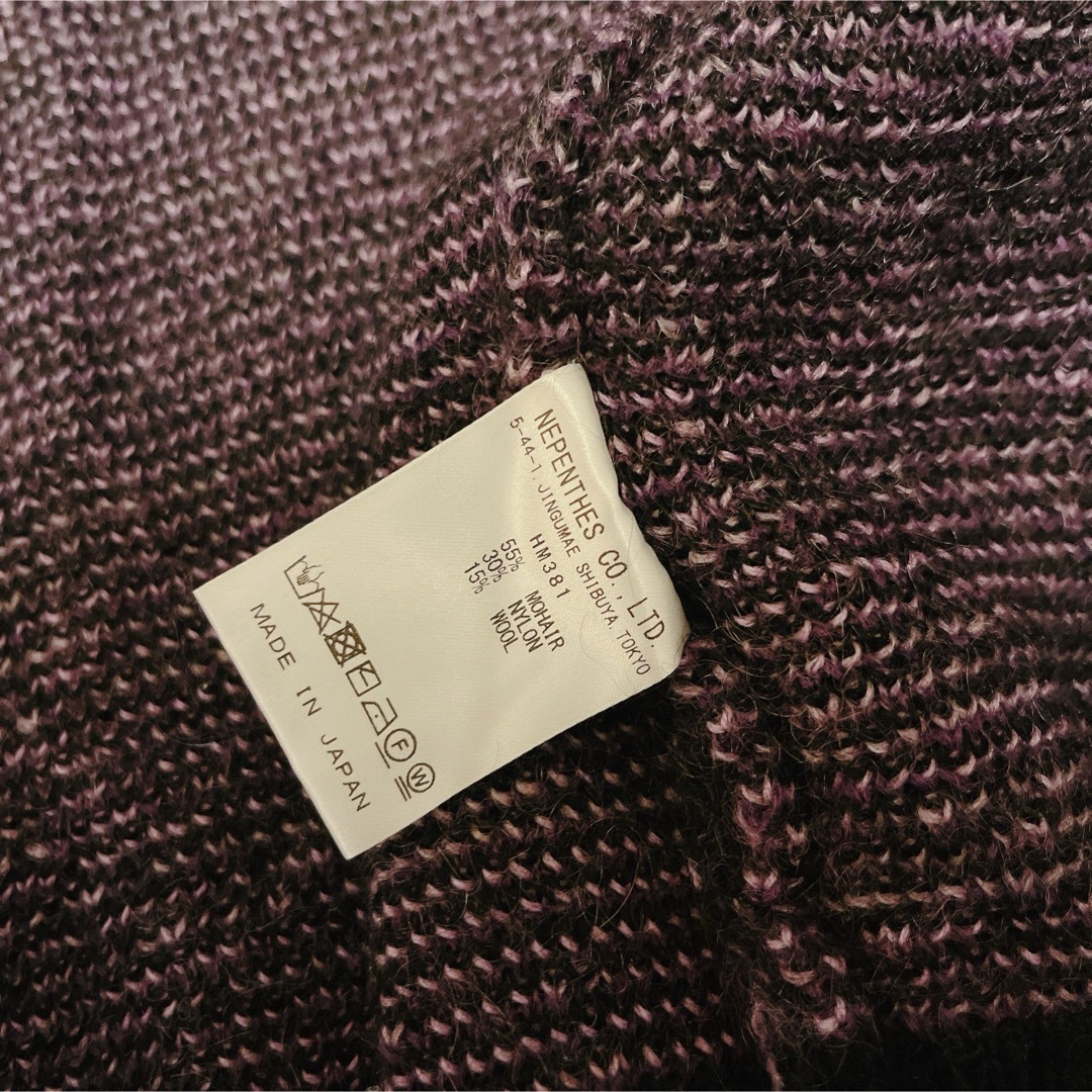 Needles × UNION ☆ 別注 ☆ モヘア カーディガン トップス Needles × UNION ☆ 別注 ☆ モヘア カーディガン トップス