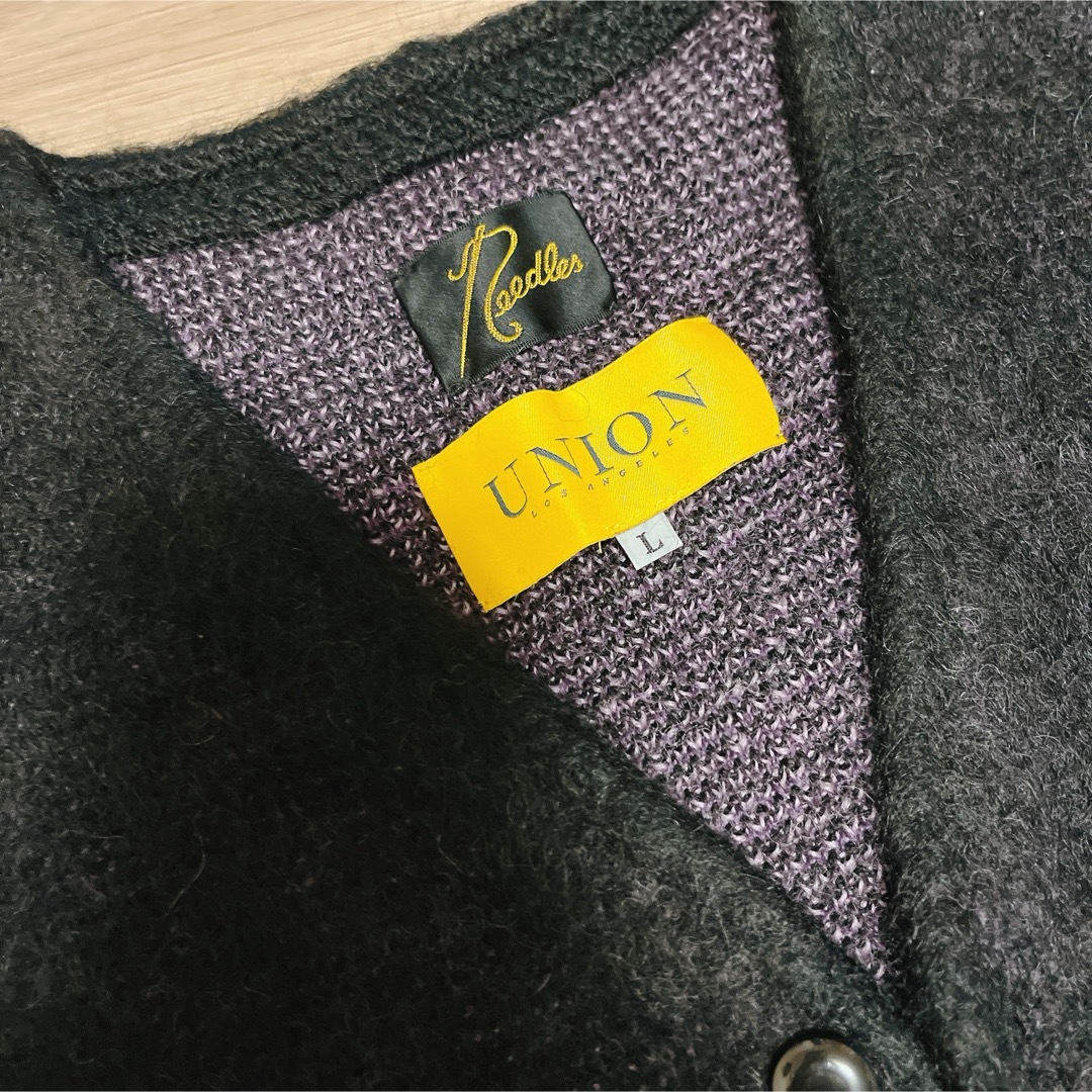 Needles × UNION ☆ 別注 ☆ モヘア カーディガン トップス Needles × UNION ☆ 別注 ☆ モヘア カーディガン トップス