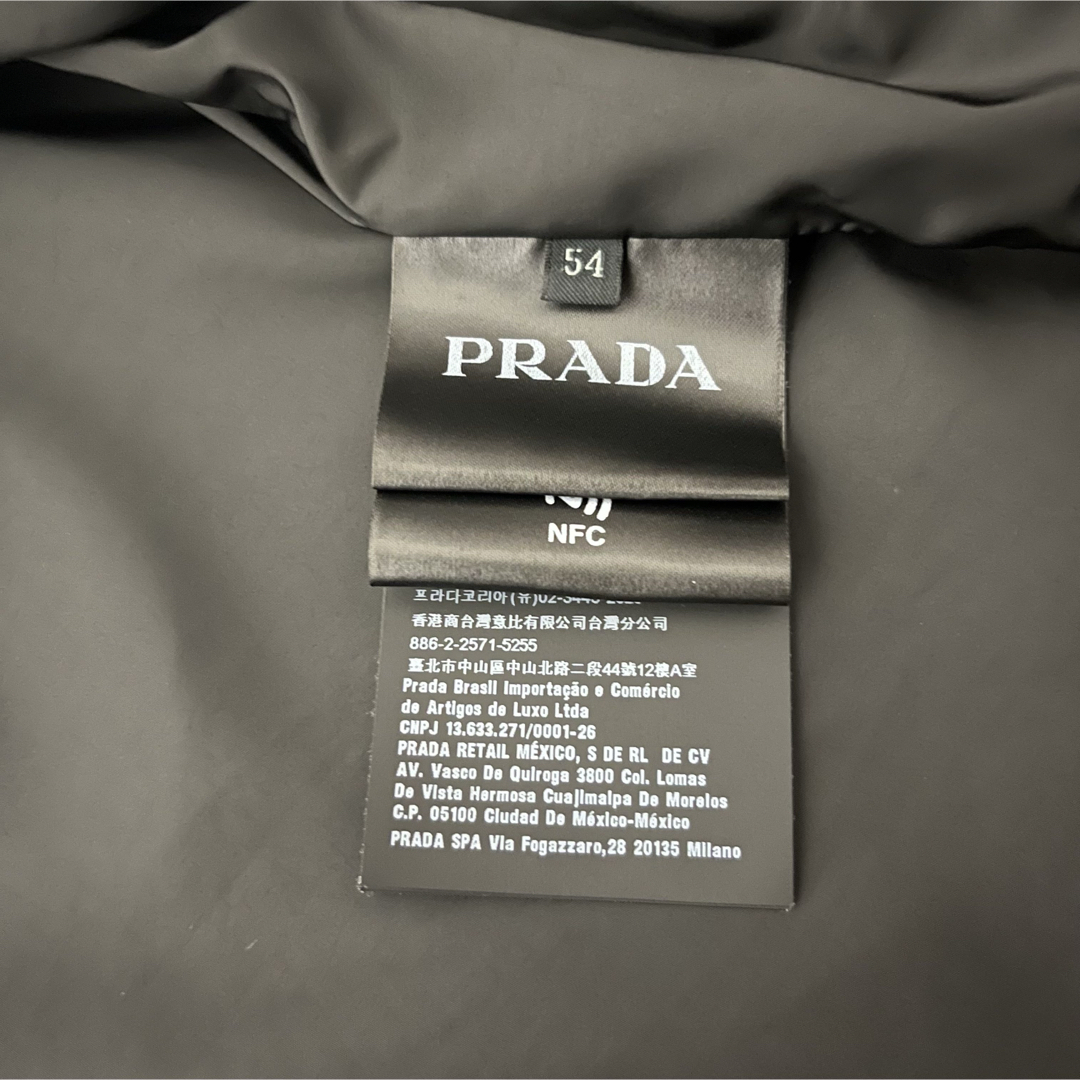 PRADA - PRADAプラダ ナイロンジャケット SGN998 トライアングル PRADA - PRADAプラダ ナイロンジャケット SGN998 トライアングル