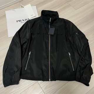 PRADA(ナイロンジャケット ・ ブラック/黒色系)のフリマ PRADA(ナイロンジャケット ・ ブラック/黒色系)のフリマ