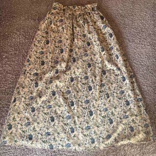 KBF 花柄ロングスカート