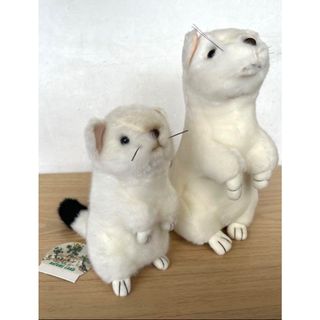 【新品】レトロ!おこじょの親子(置物)