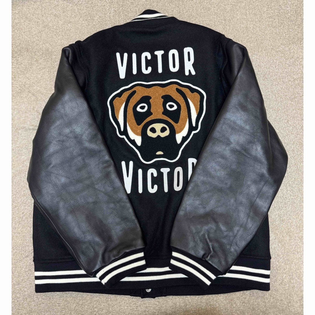 HUMAN MADE - Victor Victor Worldwide Varsity Jacketの通販 by HUMAN MADE - Victor Victor Worldwide Varsity Jacketの通販 by