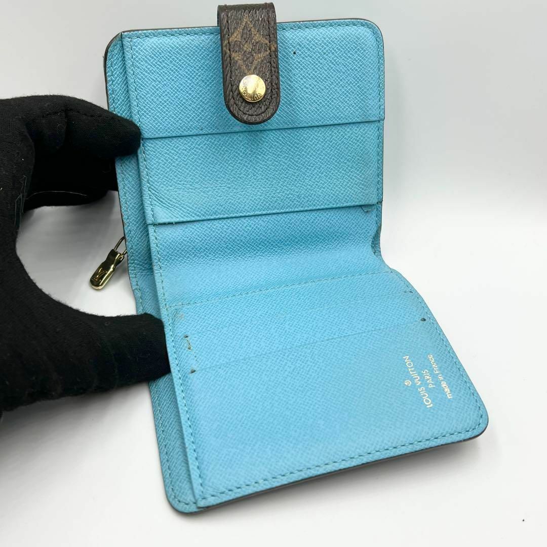 美品】ルイヴィトン モノグラム グルーム 二つ折り財布 美品】ルイヴィトン モノグラム グルーム 二つ折り財布