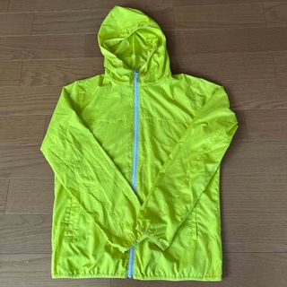 ユニクロ(UNIQLO)のユニクロ ポケッタブル パーカー 160 イエロー(ジャケット/上着)