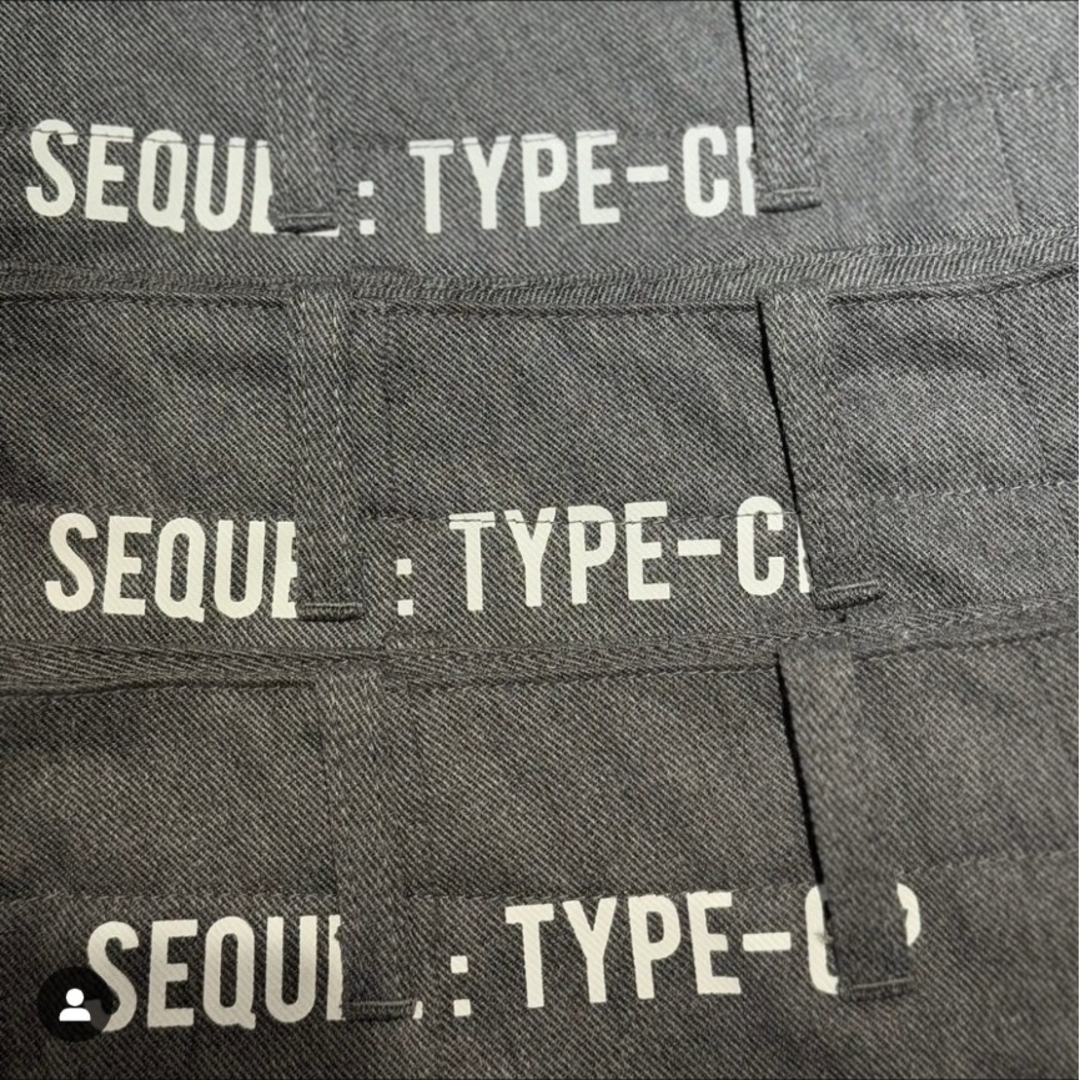 WEEKEND SEQUEL チノ TYPE-CP ネイビー FRAGMENT WEEKEND SEQUEL チノ TYPE-CP ネイビー FRAGMENT