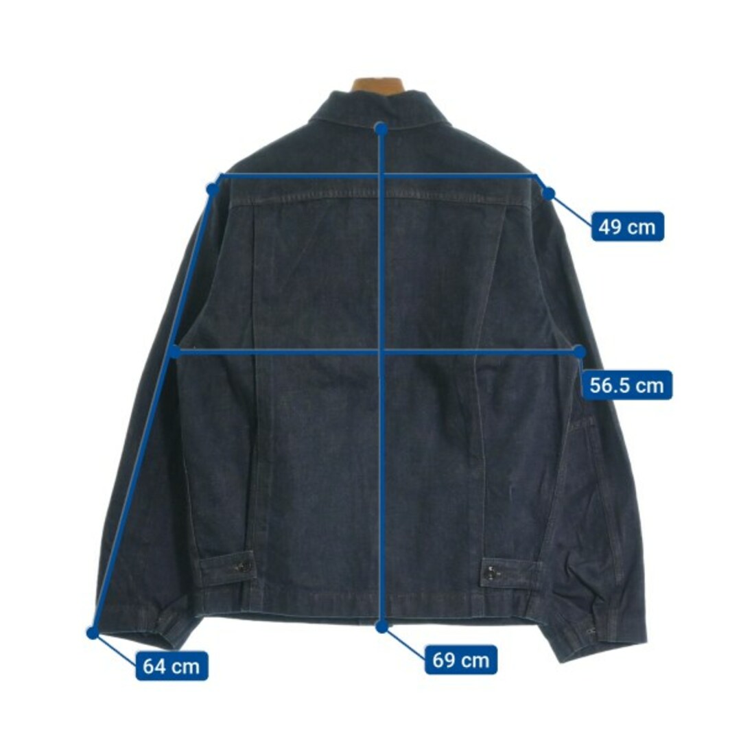 LEMAIRE ルメール デニムジャケット S インディゴ(デニム) 【古着】【中古】 LEMAIRE ルメール デニムジャケット S インディゴ(デニム) 【古着】【中古】