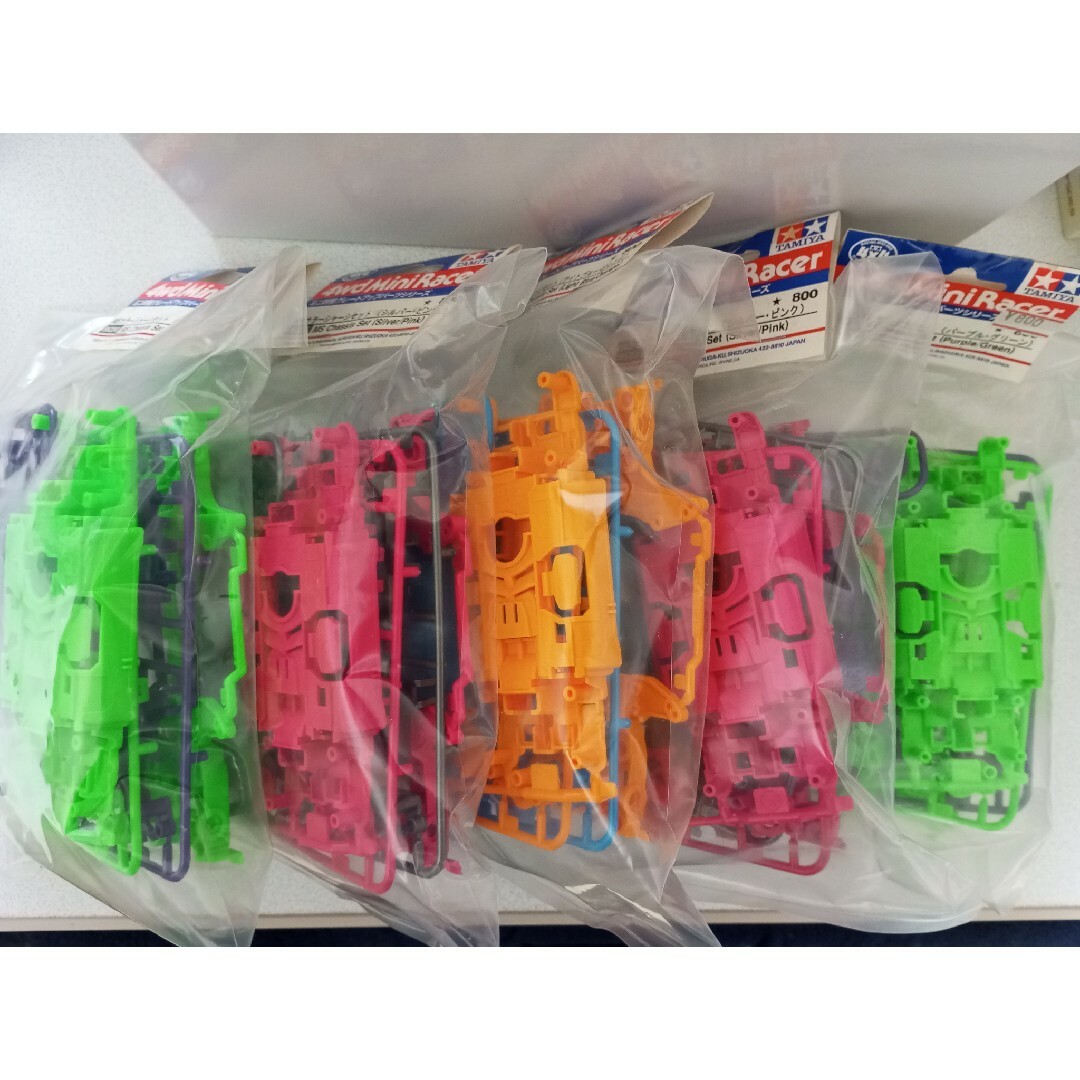 TAMIYA(タミヤ)のMSカラーシャーシ 5セット エンタメ/ホビーのおもちゃ/ぬいぐるみ(模型/プラモデル)の商品写真