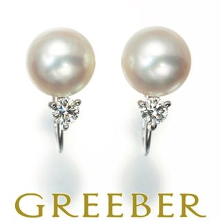 MIKIMOTO - ミキモト イヤリング パール 真珠 7.5mm ダイヤ MIKIMOTO - ミキモト イヤリング パール 真珠 7.5mm ダイヤ