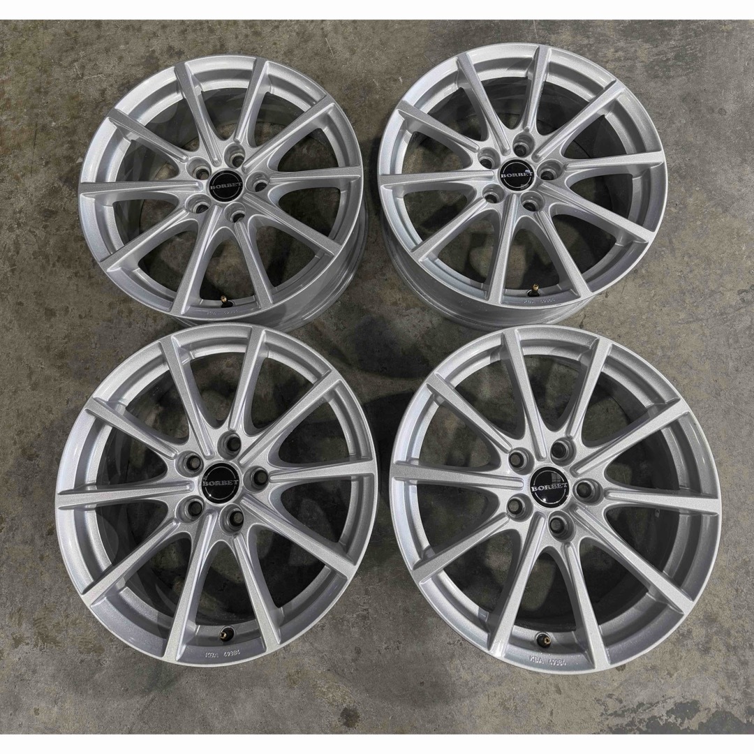 ⭐︎BORBET 18インチアルミホイール 4本 メルセデスベンツ 外車 ⭐︎BORBET 18インチアルミホイール 4本 メルセデスベンツ 外車