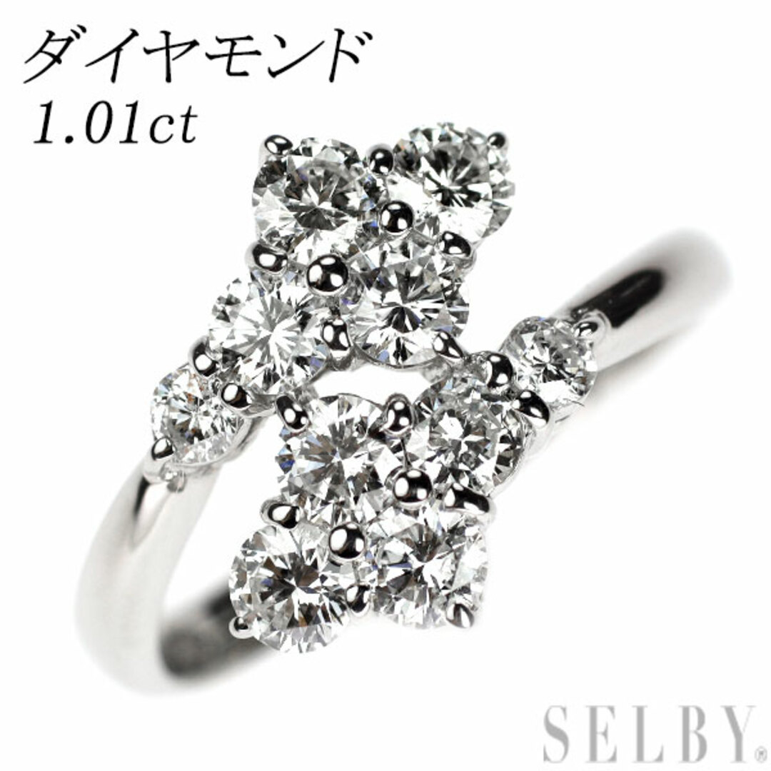 Pt900 ダイヤモンド リング 1.01ct Pt900 ダイヤモンド リング 1.01ct