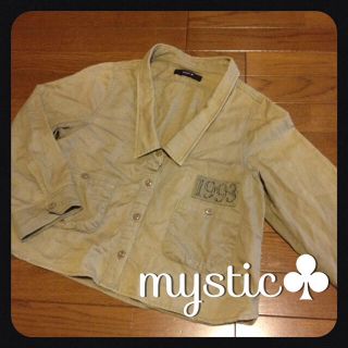 ミスティック(mystic)のmystic♣︎ミリタリーシャツ(シャツ/ブラウス(長袖/七分))