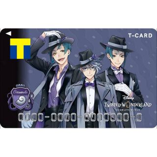 ディズニーツイステッドワンダーランド　オクタヴィネル寮　Tカード Vポイント(カード)