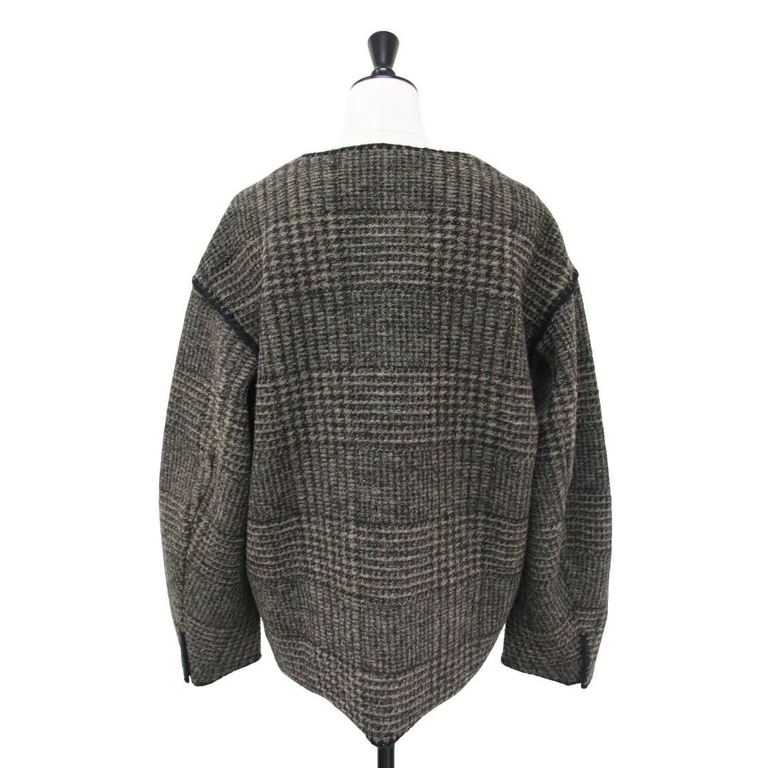 【人気投票 1~37位】ハイブランド人気ランキング！ MACPHEE ブラック ジャケット マカフィー 【美品】MACPHEE - ノーカラージャケット