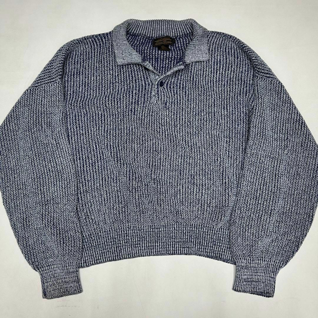 80s USA製 黒タグ Eddie Bauer エディーバウアー ニット 80s USA製 黒タグ Eddie Bauer エディーバウアー ニット