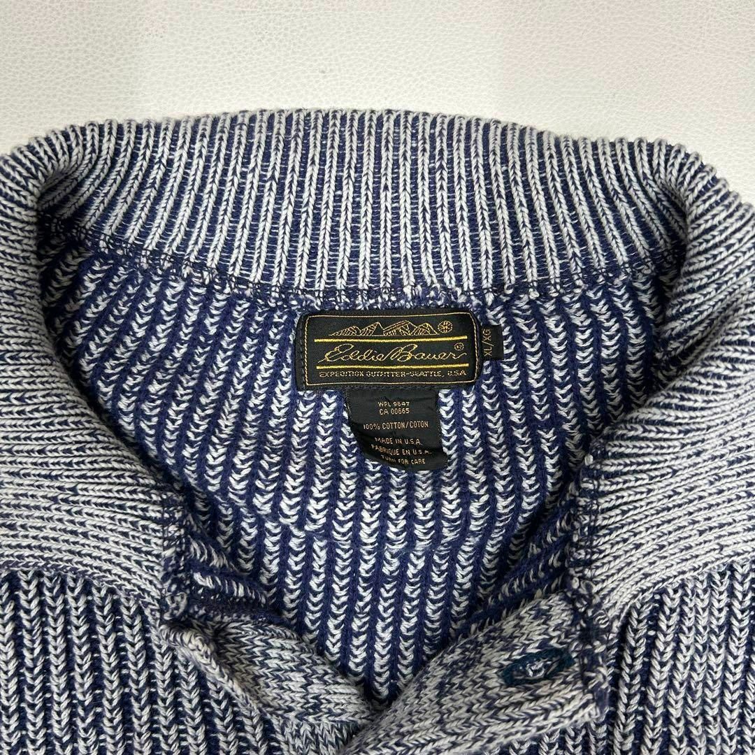80s USA製 黒タグ Eddie Bauer エディーバウアー ニット 80s USA製 黒タグ Eddie Bauer エディーバウアー ニット