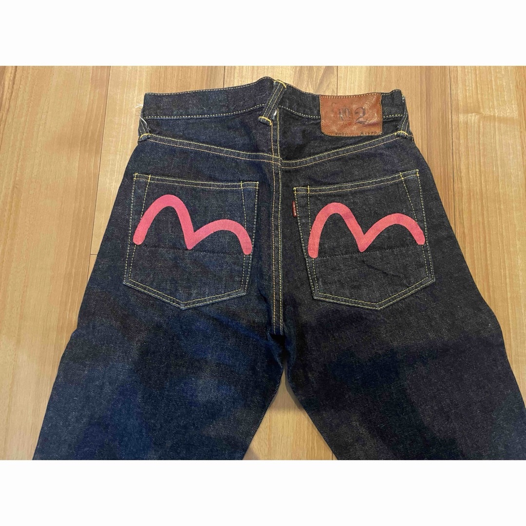 サイズ27 濃いピンク 虎耳 2000 NO2 美品 濃紺 エヴィス エビス サイズ27 濃いピンク 虎耳 2000 NO2 美品 濃紺 エヴィス エビス