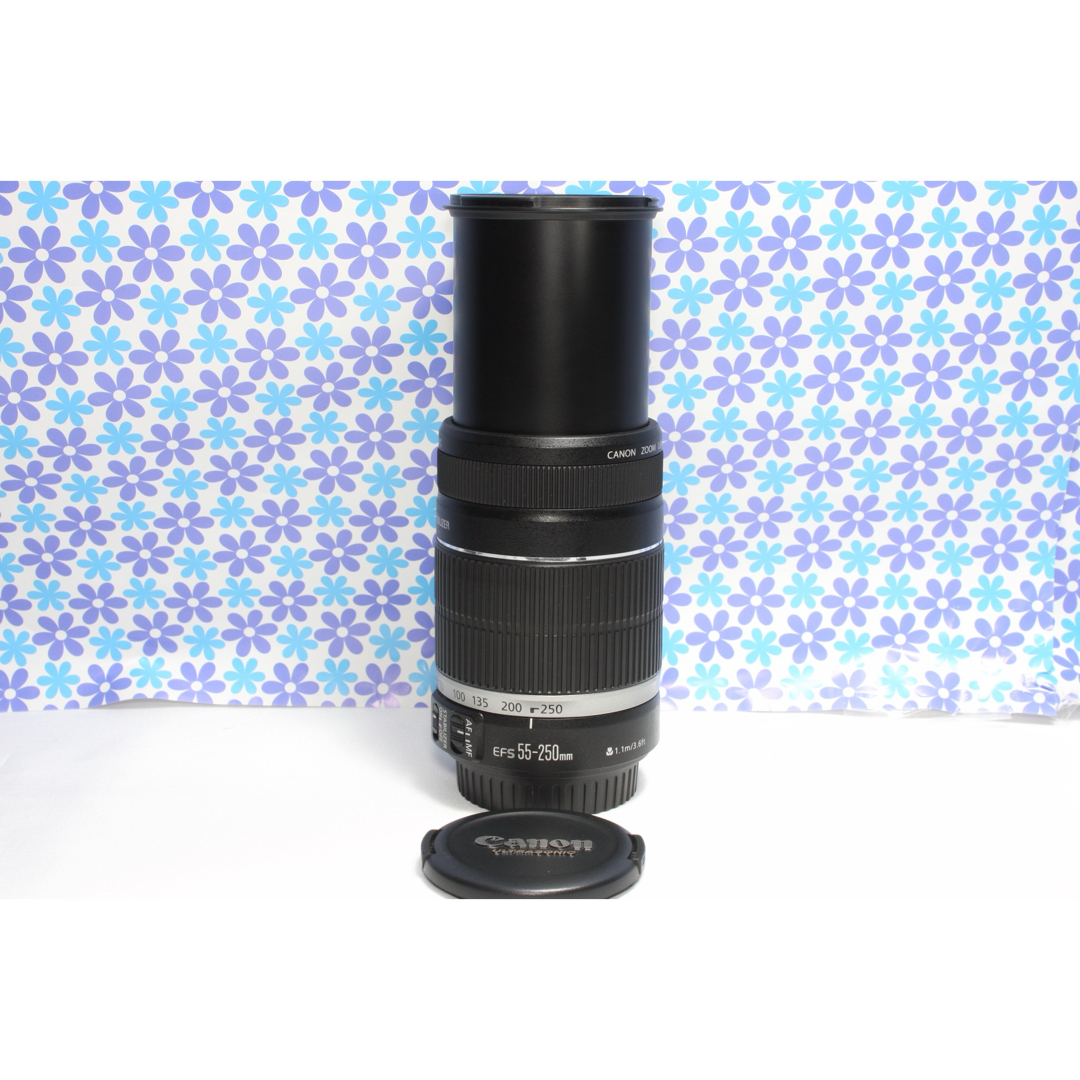 極美品☆Canon EF-S 55-250mm IS☆望遠レンズ☆手振れ補正☆ 極美品☆Canon EF-S 55-250mm IS☆望遠レンズ☆手振れ補正☆