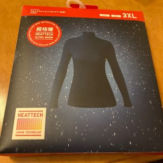 ユニクロ(UNIQLO)のUNIQLO超極暖3XLネイビー(アンダーシャツ/防寒インナー)
