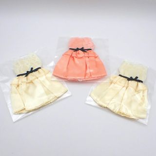 リカちゃんキャッスル 22cm 人形教室ドレス 3点セット LICCA 3221