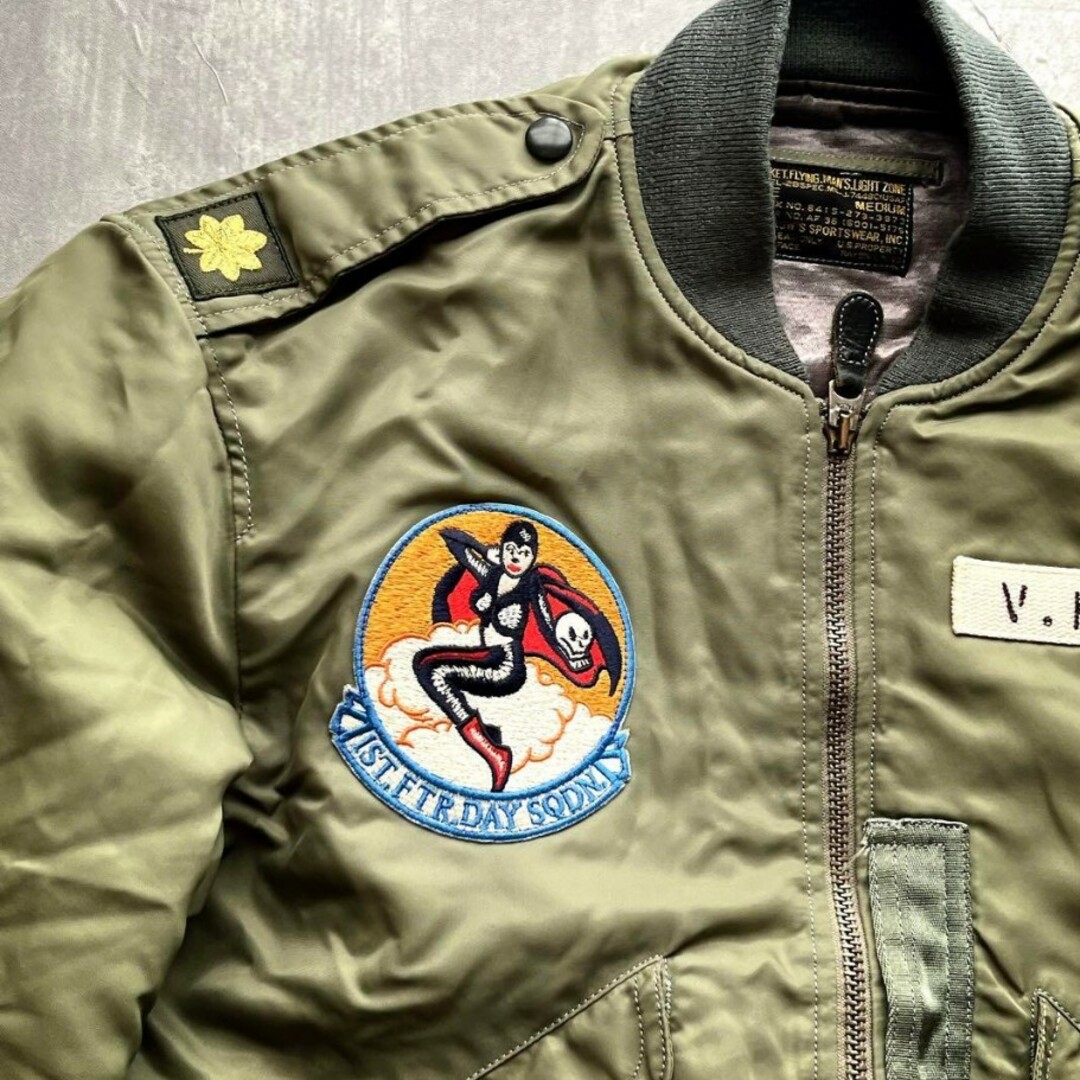フェローズL-2B MA-1 Flight Jacket ワッペン ミリタリー フェローズL-2B MA-1 Flight Jacket ワッペン ミリタリー