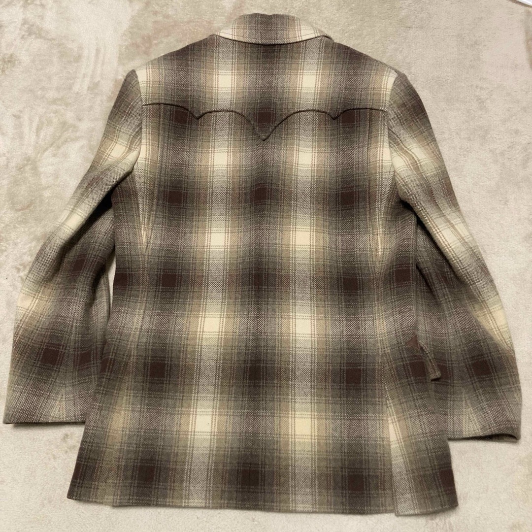 RRL - RRL ウール テーラードジャケット ウエスタン オンブレ RRL - RRL ウール テーラードジャケット ウエスタン オンブレ
