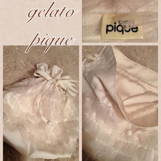 ジェラートピケ(gelato pique)のジェラートピケ♡新品レースポーチ♡(ポーチ)