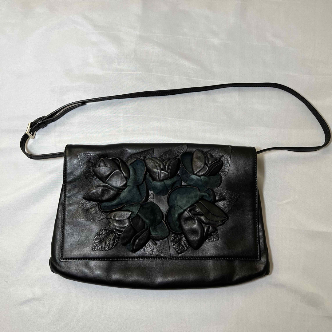 VALENTINO - 美品　ヴァレンティノ ガラヴァーニ　ショルダーバッグ　ローズ　フラワー