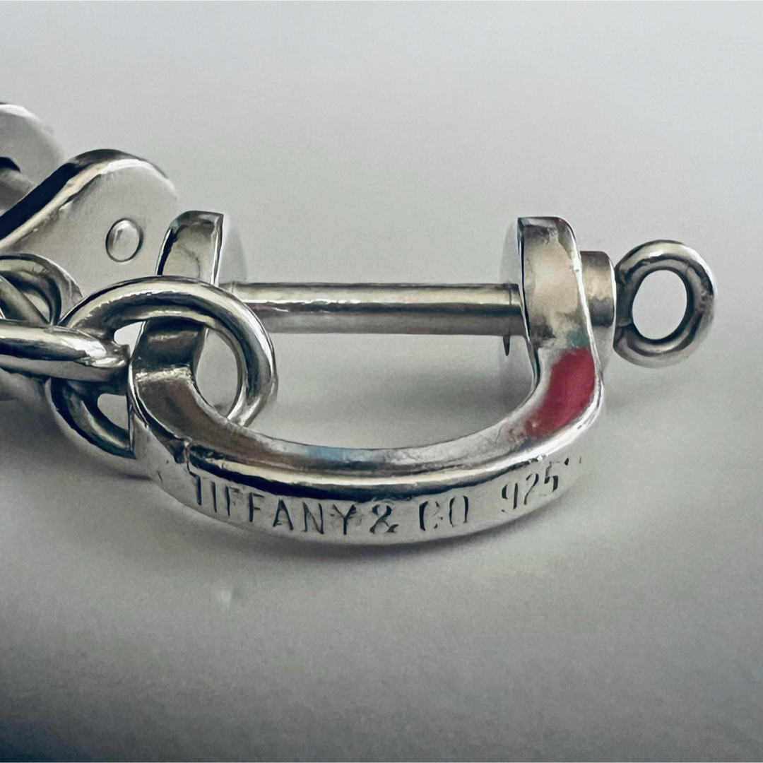 VINTAGE TIFFANY ティファニー ダブル シャックル キー チェーン VINTAGE TIFFANY ティファニー ダブル シャックル キー チェーン