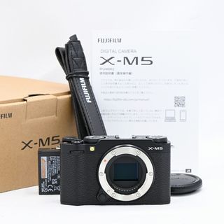 フジフイルム(富士フイルム)のFUJIFILM X-M5 ボディ ブラック(ミラーレス一眼)