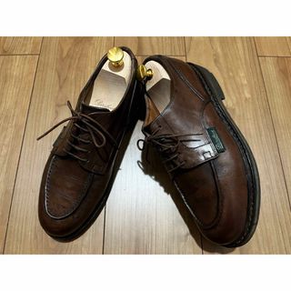 使用僅極美】PARABOOT パラブーツ ☆ シャンボード UK7.5 白う ☆ 使用僅極美】PARABOOT パラブーツ ☆ シャンボード UK7.5 白う ☆