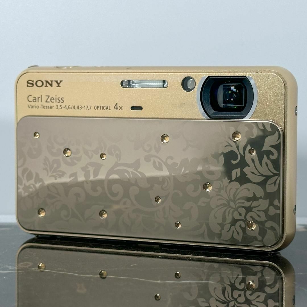 SONY - 【美品】SONY Cyber-Shot DSC-T99D ゴールド