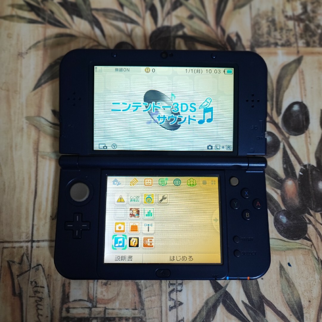 Newニンテンドー3DS LL メタリックブルー Newニンテンドー3DS LL メタリックブルー