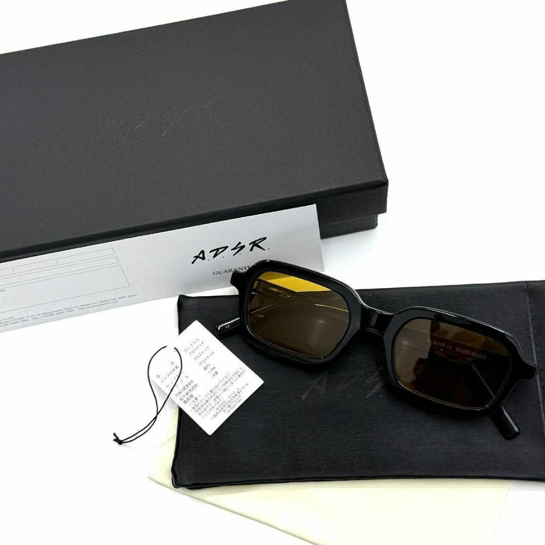 新品 A.D.S.R. BUNNY 01 Black/Yellow サングラス ファッション小物 新品 A.D.S.R. BUNNY 01 Black/Yellow サングラス ファッション小物