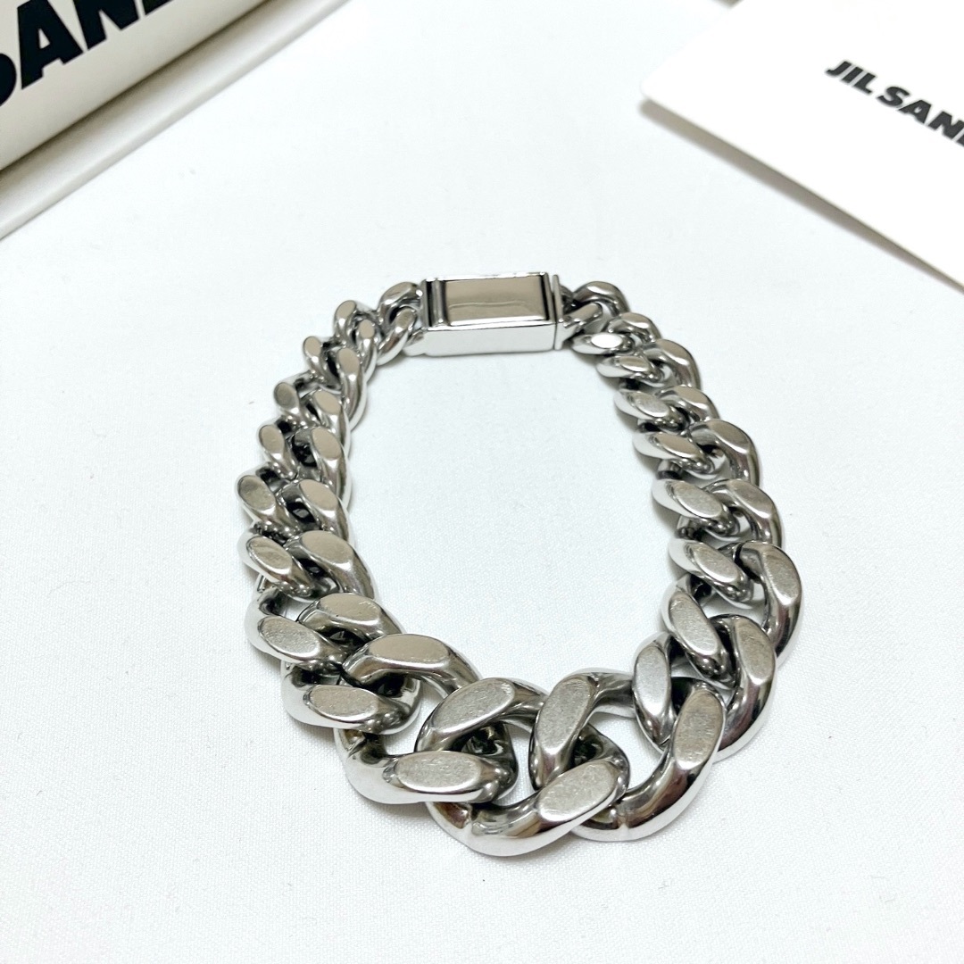 JIL SANDER ジルサンダー ケーブルチェーン ブレスレット (Jil