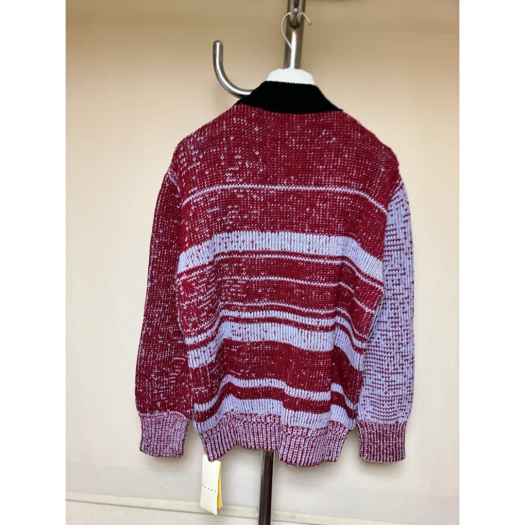 MARNI - 新品 48 23aw マルニ ブランドロゴニット ウールベース MARNI - 新品 48 23aw マルニ ブランドロゴニット ウールベース