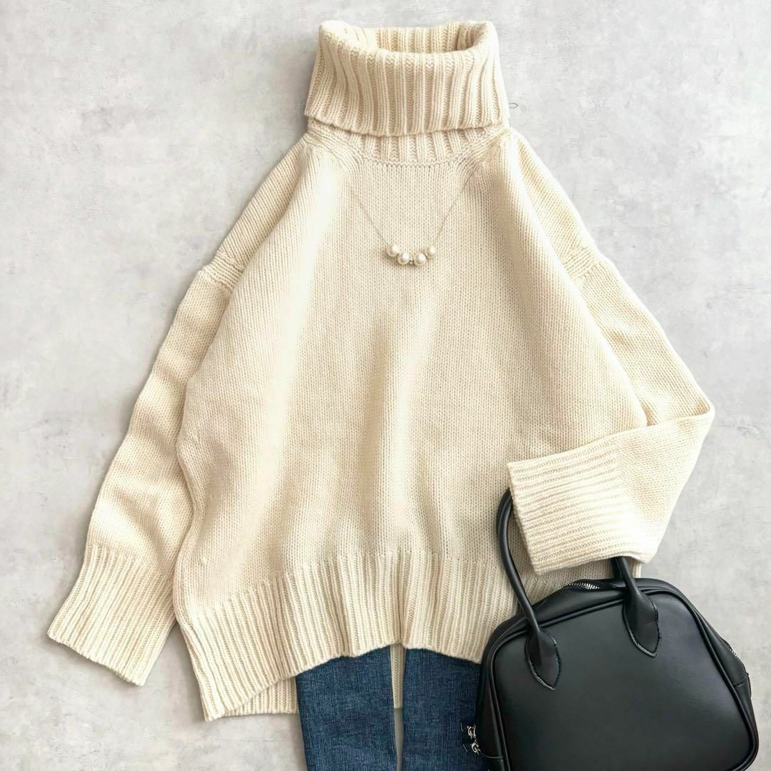 美品 ◇ GALERIE VIE ギャルリーヴィー ニット ウール ハイネック 美品 ◇ GALERIE VIE ギャルリーヴィー ニット ウール ハイネック