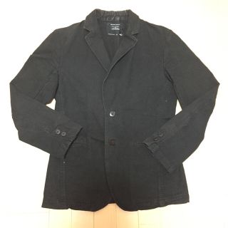 ユナイテッドアローズグリーンレーベルリラクシング(UNITED ARROWS green label relaxing)のナノユニバース  黒のジャケット(テーラードジャケット)